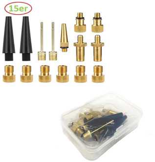 15PCS Aluminum Alloy Bike Valve Adapter Caps Bicycle Air Nozzle Air Pump sports Racing Bike Inner Tube Tools Accessories#3
