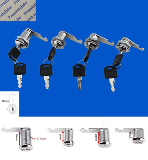 15Pcs/Lot 16mm 20mm 25mm 30mm Disc Tumbler Cam Lock File Cabinets Desk Drawer Toolboxes Mailbox Gym Locker Keyed Alike Differed