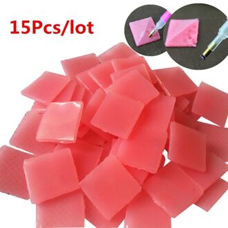 15Pcs Plakken Diy Sticker Diamant Schilderen Gereedschap Lijm Accessoires Boorpunt Pen Boren Modder Lijm Klei Borduren Kruissteek