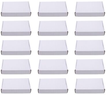 15Pcs Vliegtuigen Verpakking Sieraden Opbergdoos Handgemaakte Craft Pakket Box