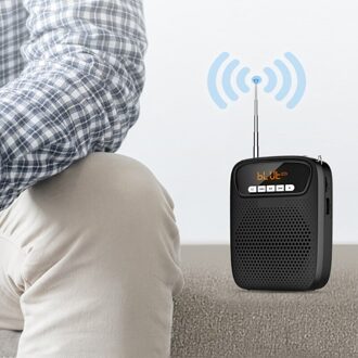 15W Lichtgewicht Draagbare Oplaadbare Mini Voice Versterker Met Headset Ondersteunt Bluetooth/Opnemen/Fm Radio