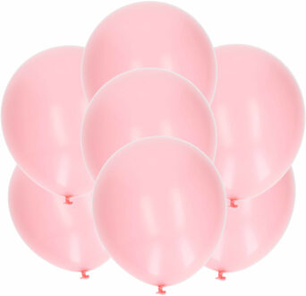 15x stuks lichtroze latex ballonnen van 27 cm - Ballonnen