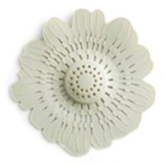 15X15Cm Siliconen Keuken Cleaner Sink Filter Riool Afvoer Haar Theepot Filter Badkamer Haar Catcher Sucker groen