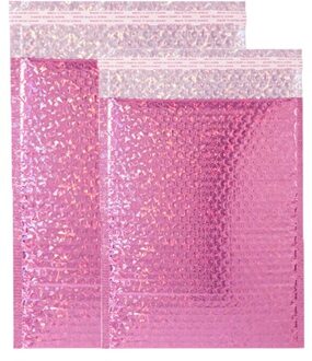 15x2 0Cm/18X23Cm Bubble Bag Rose Red Bubble Enveloppen Dunne Aluminiumfolie Tas Waterdicht zakken Bubble Mailer 5Pcs 15x20cm met 4cm