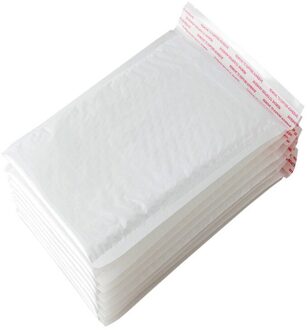 16*16cm 10 stks/partij Wit Schuim Envelop Tas Mailers Padded Envelop Met Bubble Mailing Zak wrap verpakking zakken