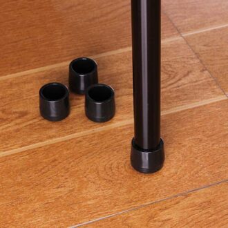 16/19/22/25/28Mm 4Pcs Anti-Slip Glijdt Shock Floor Protector Soft rubber Meubels Stoel Tafel Voeten Been Bodem Schroef Op Pad 16mm