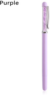 16.5Cm 5D Punt Boor Pen Kristal Pen Diamant Schilderij Pen Diy Ambachten Naaien Accessoires Voor Cross stitch paars