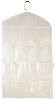 16 Grids Opvouwbare Kledingkast Opknoping Tassen Container Kleding Ondergoed Bras Sokken Stropdassen Hanger Schoenen Opbergtas