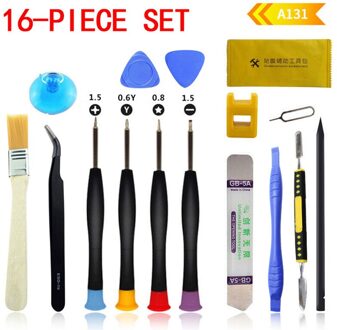 16 In 1 Metalen Spatel Opening Gereedschap Telefoon Reparatie Kit Magnetizer Demagnetizer Schroevendraaier Set Voor Mobiele Telefoon Reparatie Handje