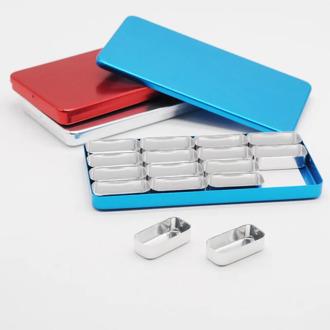 16 Racks Dental Lab Supplies Box for Bur H /K Files Holder Block Sterilizer Case Disinfection Endo Box