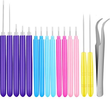 16 Stuks Papier Quilling Tools Sleuven Kit 7 Verschillende Maten Handgemaakte Rolling Curling Quilling Naald Pen