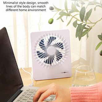160 ° Opvouwbare Draagbare Persoonlijke Ventilator Mini Usb Ventilator 2600Mah Oplaadbare Batterij Fan Traploze Snelheidsregeling Persoonlijke Fan