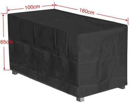 160*100*65Cm Meubels Stofdicht Cover Voor Rotan Tafel Kubus Stoel Sofa Waterdichte Regen Tuin Patio beschermhoes Hwc