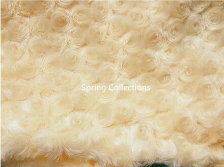 160*50 cm Soft Rose fluwelen PV stof Rosette swirl stof knuffel Kussen kleding foto achtergrond doek