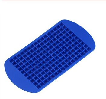 160 Grids Vorm Voor Ice Tray Fruit Ice Cube Maker Diy Ice Cube Tray Hielo Mold Vierkante Vorm Keuken accessoires blauw