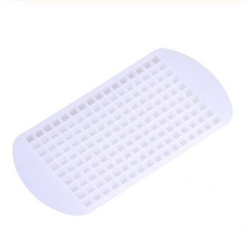 160 Grids Vorm Voor Ice Tray Fruit Ice Cube Maker Diy Ice Cube Tray Hielo Mold Vierkante Vorm Keuken accessoires wit
