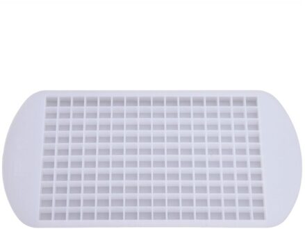 160 Raster Kleine Vierkante Food Grade Siliconen Tegel Ice Grid Gemalen Ijs Rooster Ice Cube Mold Keuken Benodigdheden wit
