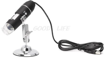 1600X Usb Digitale Microscoop Camera Endoscoop 8 Led Vergrootglas Met Metalen Standaard