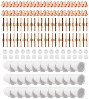 160Pcs LG-40 PT-31 Plasma Elektrode Tip Nozzle Voor Esab/L-TEC PT-31 JG-40 WSD-LG40 Plasma Cutter