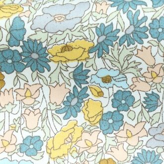 160X50Cm Verse Idyllische Kleine Bloemen Gedrukt Stof Kinderen Gown Pop Kleding Katoen Homewear Beddengoed Shell doek 4