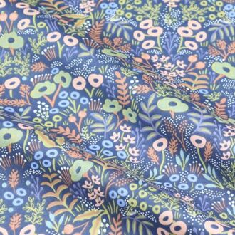 160X50Cm Verse Idyllische Kleine Bloemen Gedrukt Stof Kinderen Gown Pop Kleding Katoen Homewear Beddengoed Shell doek 8