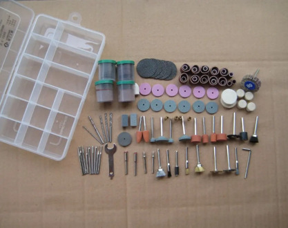 161PC Polishing tool BIT SET SUIT MINI DRILL SUIT DREMEL ROTARY TOOLS DIY TOOLS Plastic boxes Free shipping