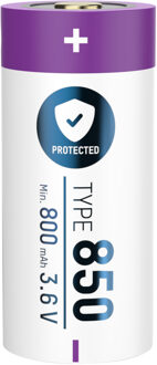 16340 - RCR123A Li-Ion 850mAh