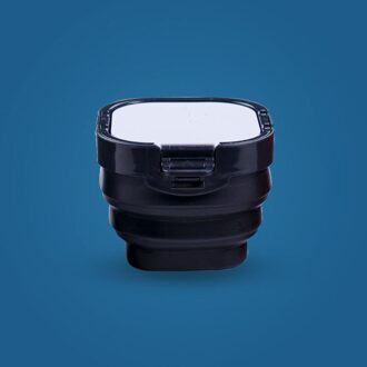 16Grids Aquarel Palet Vouwen Hydraterende Lade Verf Penselenbakje Opvouwbare Emmer Voor Aquarel Olieverf Art Supplies zwart