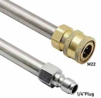 16Inch/40Cm Extension Wand Lance Quick Connect Buis Connector Staaf Spuit