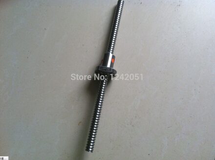 16mm 1604 Kogelomloopspindel Gerold ballscrew 1 stks SFU1604 L 350mm met 1 stks 1604 Flens enkele kogelmoerbehuizing voor CNC deel