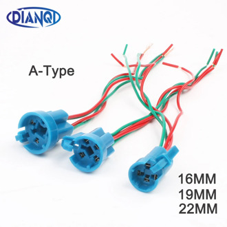 16MM 19MM 22MM new type socket for Short type 4pins push button A