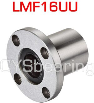 16Mm LMF16UU Flens Lineaire Lager