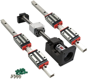 16mm SFU1605 sfu1610 ball screw HGR20 Linear rail hgh20+BF12 ++Coupler DSG16H+HM12-57 60 for NAME 23 24 stepper Motor seat