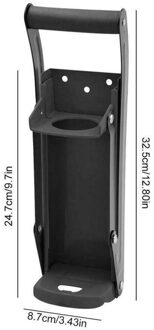 16Oz Wandmontage Hand Push Bier Blikjes Frisdrank Flesopener Handvat Flesopener Ijzer Bier Kan Crusher Essentiële Recycling tool groen