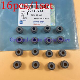 16Pcs Motor Klepseals Kit Voor Gm-Buick- Excelle- 1.8 Daewoo Leganza 90410741