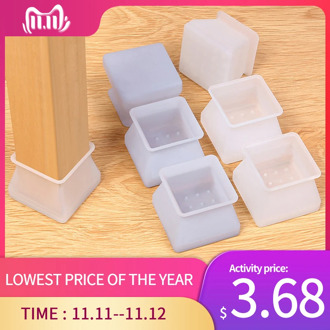 16PCS/pcs Silicone Table Chair Leg Mat Non-slip Table Chair Leg Caps Foot Protection Bottom Cover Pads Furniture Chair Leg LX-31
