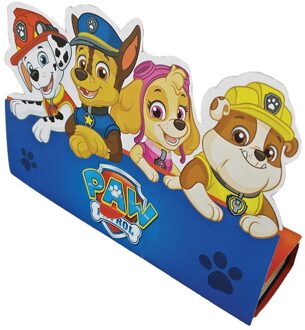 16x Paw Patrol verjaardags uitnodigingen - Uitnodigingen Multikleur