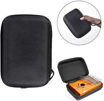 17/15/10 Toetsen Kalimba Case Thumb Piano Opbergtas Eva Sanza Kalimba Handtas Met Een Slot Voor Plaatsen Tuning hamer