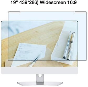 17-24 Inch Computer Anti Blauw Licht Screen Protector Blokkeren Anti-Glare Uv Oogbescherming Of Laptop Notebook desktop Pc 19 inches