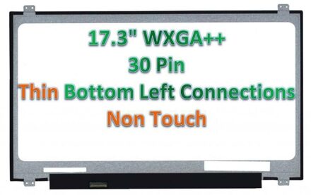 17.3" LED 1600x900 HD+ EDP 30 Pin Notebook Matte TFT Scherm - small
