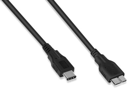 17 CM USB 3.1 Type C naar USB 3.0 Micro B Hoge Snelheid Data Sync Charger Converter Kabel