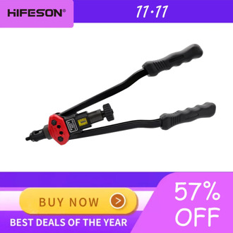 17'' Hand Rivet Nut Guns #607 Insert Manual Riveter Nuts Rivnut Tool Mandrels Gun for Riveting Nut M3/M4/M5/M6/M8/M10/M12