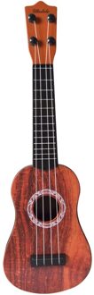 17-Inch Draagbare Kinderen Ukulele Gitaar Muziekinstrument Ukulele Kids Educatief Speelgoed Plastic Gitaar Beginner Basic Spelers 2