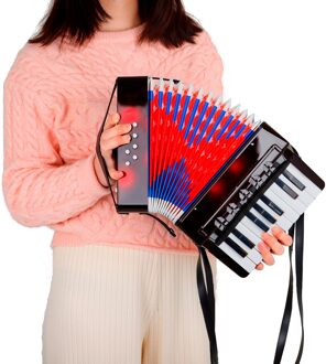 17-Key 8 Bas Accordeon Kids Educatief Muziekinstrument Ritme Speelgoed Voor Beginners Studenten