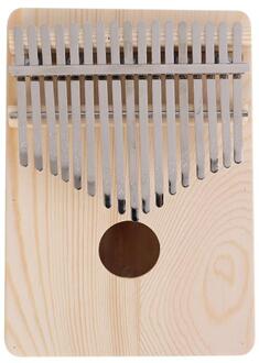 17 Key Kalimba Duim Vinger Piano Houten Muziekinstrumenten Voor Beginners Musical Met Leren Boek Tune Hamer