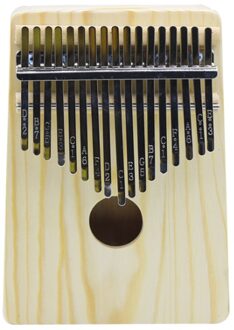 17 Key Kalimba Effen Duim Vinger Piano Kalimba Spelen Met Gitaar
