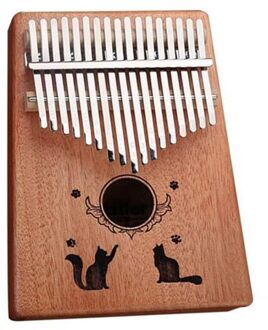 17-Key Thumb Piano Kinderen Kalimba Afrikaanse Pocket Houten Muziekinstrument Kalimba Duim Piano