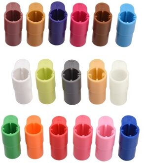 17 Packs Pen Adapter Set Marker Holder Replacement for Sharpie / Bic / Crayola / Sakura / Pilot / Pentel / Paper Mate / Mitsubishi uni-Ball Compatible with Cricut Explore Air 3/Air 2/Air/Maker/Maker 3