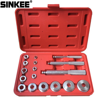 17 PCS Wheel Bearing Race Seal Bush Driver Master Tool Set Aluminum Axle Auto Set SK1148