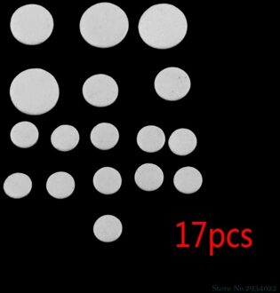 17 Stks/set Lederen Klarinet Vervanging Pads Houtblazers Instrument Deel Accessoires